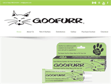 Tablet Screenshot of goofurr.com